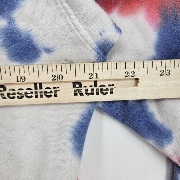 Kool Aid Man Hoodie Mens Medium Tie Dye Mad Engine Red Blue Pullover M - Picture 7 of 9